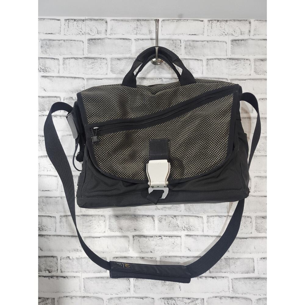 WATERFIELD Designs CARGO 17” Laptop Messenger Ballistic Nylon SF Bag Made In USA